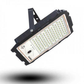 Proiector 400W/600W LED cu acumulator integrat si cu panou fotovoltaic, becuri cu lupa - Img 2