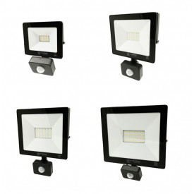 Proiector multi LED cu senzor miscare, IP65, 10W, 20W, 30W, 50W - Img 1