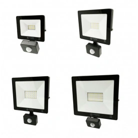 Proiector multi LED cu senzor miscare, IP65, 10W, 20W, 30W, 50W