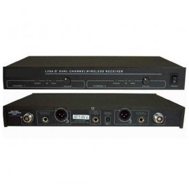 Set 2 Microfoane SM58 Wireless LX-88-2, Receiver cu reglaj volum, Conexiune XLR - Img 3
