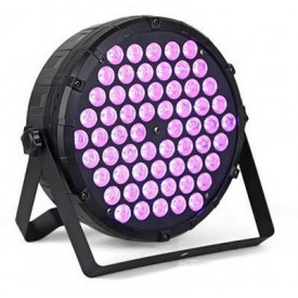 SET 4 BUCATI - PAR-LED Proiector scena 54 becuri color RGB, Lumini decor fundal, Club Bar Evenimente - Img 4