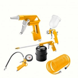 SET ACCESORII AER COMPRIMAT, 5 PIESE, CUPLA RAPIDA