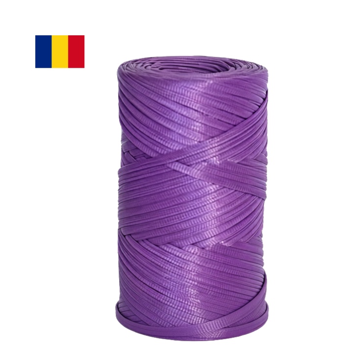 Plasa pentru ambalat usturoi, 1000 m, Violet | Black Friday - Img 2