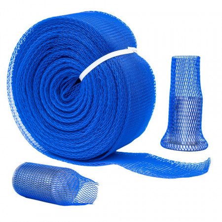 Manson Protectie, Tip Plasa, Diametru 90mm, Lungime 30m, Albastru 5