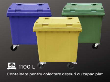 Containere colectare deseuri 1100L