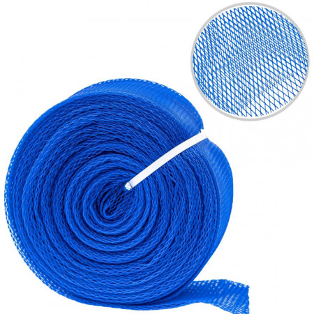 Manson Protectie, Tip Plasa, Diametru 90mm, Lungime 30m, Albastru 6