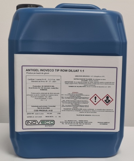 Antigel G11, dilutie 1:1, 10kg, Albastru - Img 2
