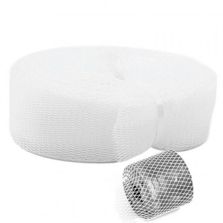 Manson Protectie, Tip Plasa, Diametru 100mm, Lungime 30m, Alb Natur 4