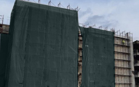 Plase protectie schela, Verde