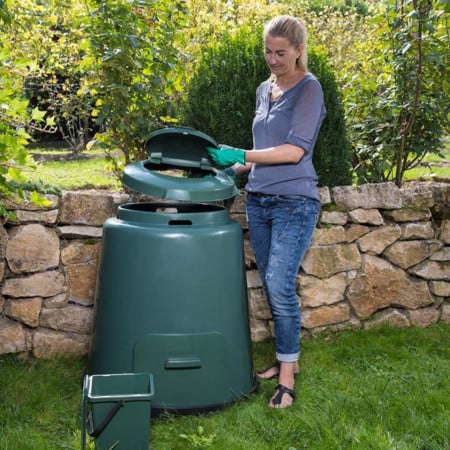 Asamblare Rapid Composter, 280l, Verde