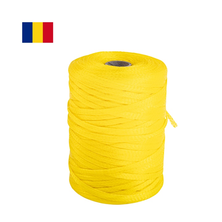 Plasa tubulara pentru ambalat, 310 mm x 1000 m, Galben | Black Friday - Img 2