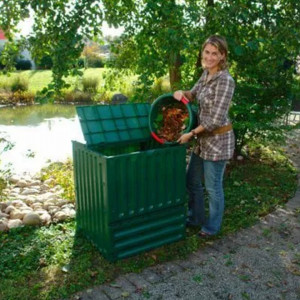 Umplere Compostator ECO-King, verde