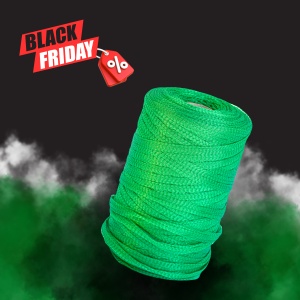 Plasa tubulara pentru ambalat, 350 mm x 1000 m, Verde | Black Friday
