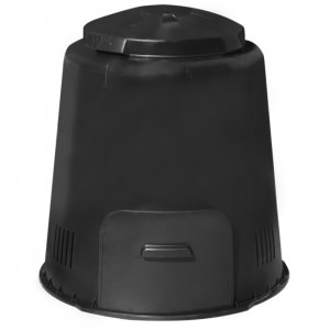 Sistemul de compostare ECO Composter, 280 l, Negru