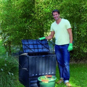 Composter ECO-King, negru
