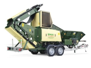 Tocator Profesional Forestier Negri R640 cu remorca rutiera