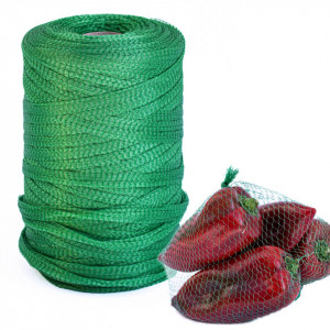 Plasa tubulara pentru ambalat, 350mm Latime, 1000m Lungime, Verde