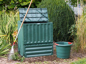 Composter ECO-King, Verde si Negru