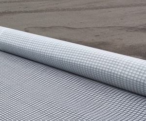 Geocompozit antifisura FG 50/50, rola 2.95 m x 100 m, Alb