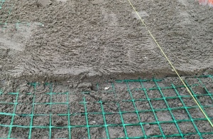 Plasa de armare sape din fibra de sticla Duranet, 1 m x 50 m, Verde