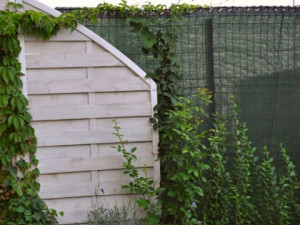 Plasa mascare garduri, grad de umbrire 80%, 2 m x 50 m, Verde