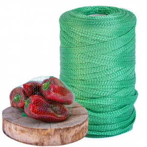Plasa tubulara pentru ambalat, 350mm x 1000m, Verde