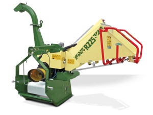 Tocator de crengi, Negri, R225, legarura in trei puncte pentru tractor, transversala, 15 CP si control Nostress