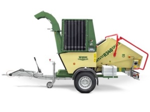 Tocator de crengi, Negri, R340-M, remorca rutiera, diesel 56 CP