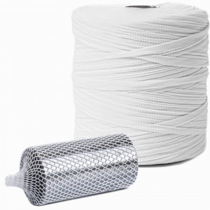 Manson protectie tip plasa, diametru 40 mm, lungime 300 m, Alb