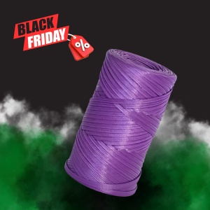 Plasa pentru ambalat usturoi, 1000 m, Violet | Black Friday
