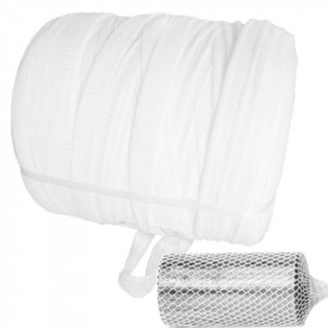 Manson protectie tip plasa, diametru 50 mm, lungime 300 m, Alb