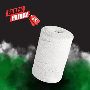 Plasa tubulara pentru ambalat, 480 mm x 1000 m, Alb | Black Friday