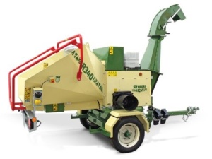 Tocator forestier, Negri, R340-M, tractat de tractor, 60 CP