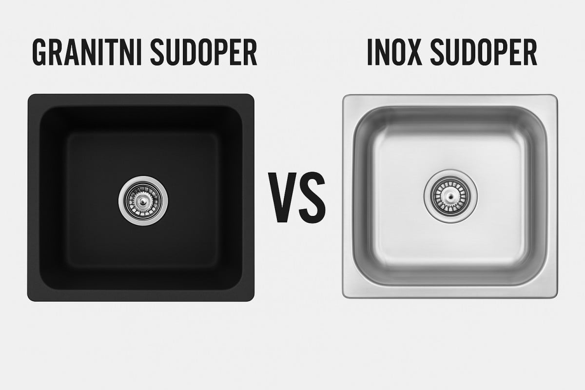 Koji sudoper odabrati – granitni ili inox? Savjeti za pravu odluku