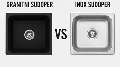Koji sudoper odabrati – granitni ili inox? Savjeti za pravu odluku
