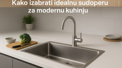 Kako izabrati idealnu sudoperu za modernu kuhinju – savjeti i trendovi