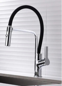 Kuhinjska slavina ANDRA -Chrome/Crna