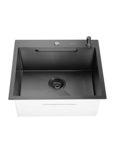Čelični sudoper KAV Grafit Black 550x500x230mm - Img 2