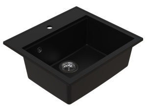 Granitni sudoper Ulgranit 560 boja crna mat - Img 2