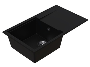 Granitni sudoper VALTERRA LUNA crna mat - Img 2