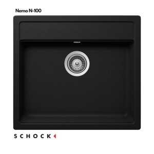 Granitni sudoper SCHOCK NEMO N-100 boja Nero crna mat