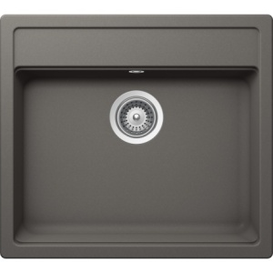 Schock Mono N-100 sivi Silverstone granitni sudoper Cristadur 57x51 cm