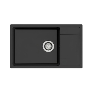 Granitni sudoper VALTERRA LUNA XL crna mat