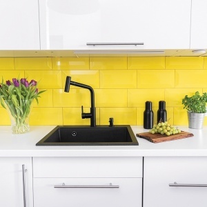 Granitni sudoper Valterra Niko 570 ultra crna mat - Img 3