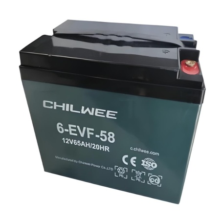 Baterie de semitractiune Deep Cycle ROMBAT pentru biciclete si scutere electrice 6EVF58 (12V, 58Ah)