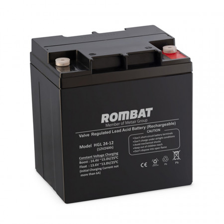 Baterie stationara AGM ROMBAT HGL 24-12 (12V, 24Ah)