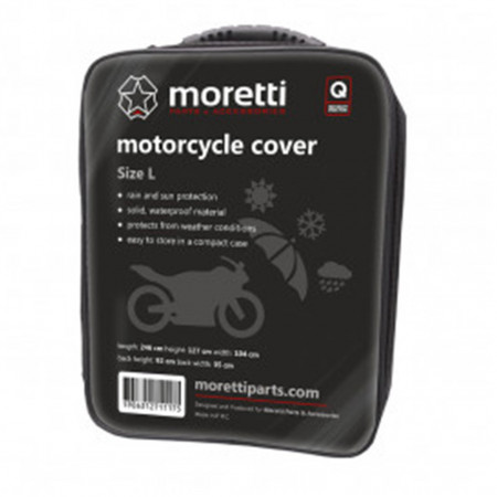 Husa moto Moretti, marimea L, 246x104x127cm