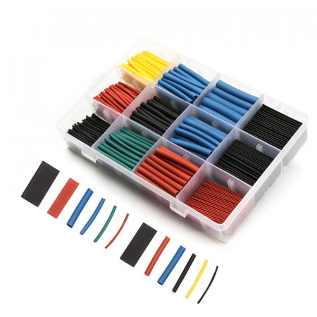 Set tuburi termocontractibile 530 bucati