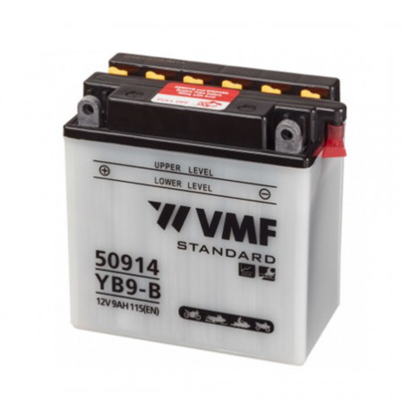 Baterie moto cu intretinere VMF YB9-B 12V-9Ah