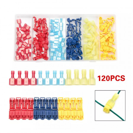 Set 60 perechi conectori SCOTCH-LOCK 0,5-6 mm2, 3 dimensiuni